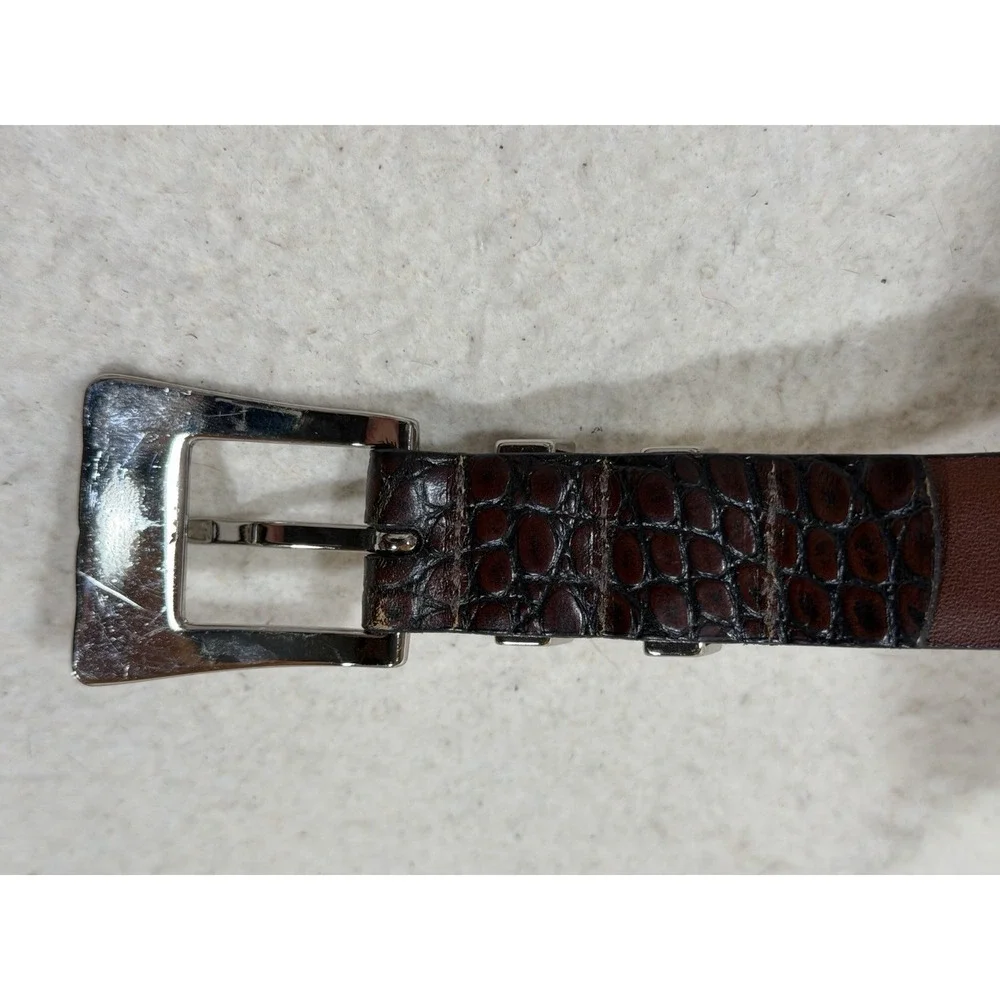 Paul‎ Fredrick Leather Belt Mens 50